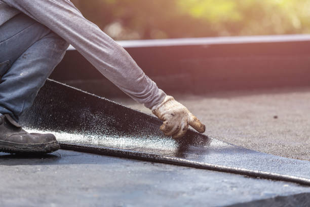 Professional Emergency Waterproofing technician working in Bluemont, VA